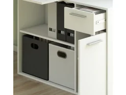 Mesa de canto branco 120x60x75 robin