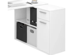 Mesa de canto branco 120x60x75 robin
