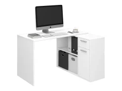 Mesa de canto branco 120x60x75 robin
