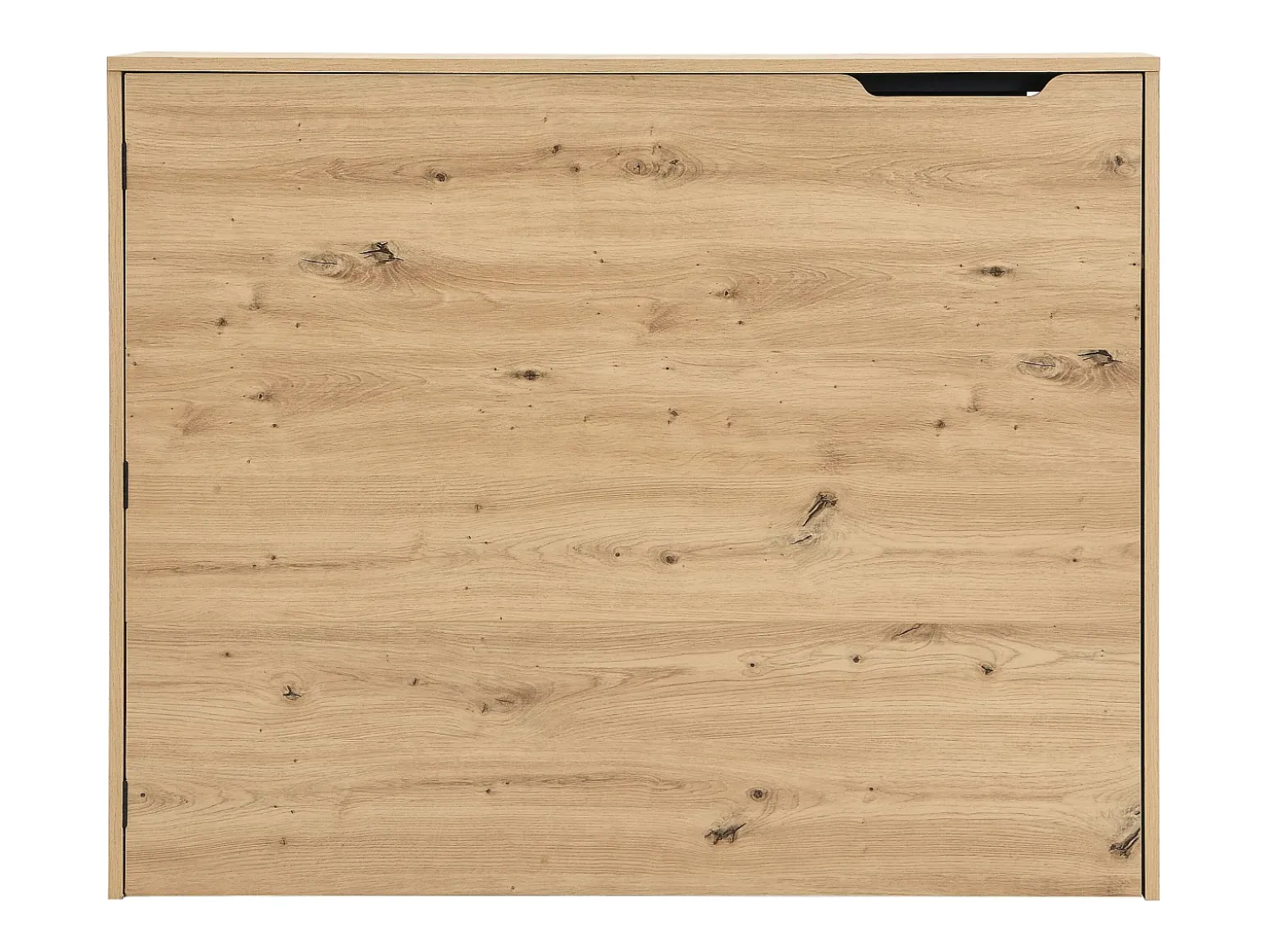 Mesa de canto dobrável mdf cor natural - RELIMY