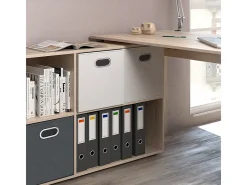 Mesa de canto sonoma 137x60x75.4 flexplus