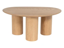 Mesa de centro com folheado de carvalho - Claro natural - OSINAR