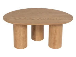 Mesa de centro com folheado de carvalho - Claro natural - OSINAR