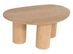 Mesa de centro com folheado de carvalho - Claro natural - OSINAR