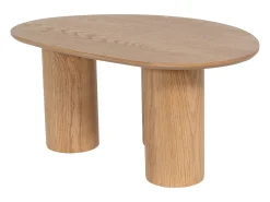 Mesa de centro com folheado de carvalho - Claro natural - OSINAR