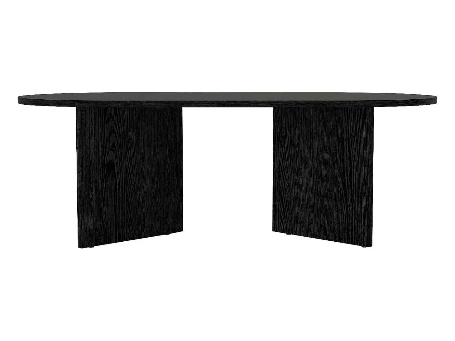 Mesa de centro contemporânea de cor preta - TOPANIA