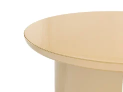 Mesa de centro em MDF - Bege lacado - DERLALI
