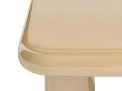 Mesa de centro em MDF - Bege laqueado - TAMISDA