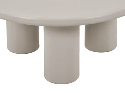 Mesa de centro em MDF - Cor: Bege - MARELNA