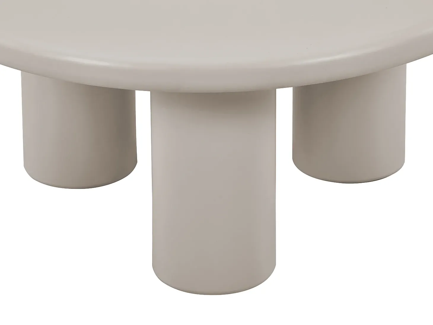 Mesa de centro em MDF - Cor: Bege - MARELNA