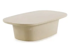 Mesa de centro em poliresina de microcimento