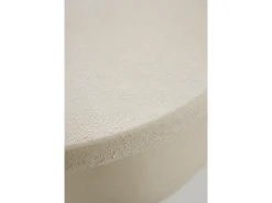 Mesa de centro em poliresina de microcimento