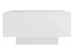Mesa de centro 90x60x31 cm contraplacado branco
