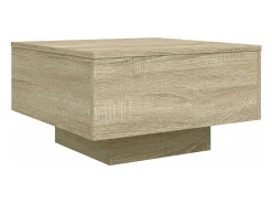 Mesa de centro 55x55x31 cm derivados de madeira carvalho sonoma