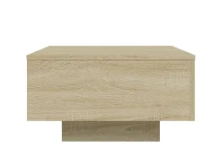 Mesa de centro 55x55x31 cm derivados de madeira carvalho sonoma