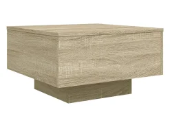 Mesa de centro 55x55x31 cm derivados de madeira carvalho sonoma