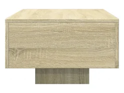 Mesa de centro 100x49,5x31 cm derivados madeira carvalho sonoma