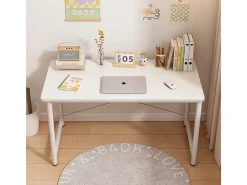 MESA DE COMPUTADOR PARA JOVENS MESA BRANCA MODERNA GRANDE 100 CM