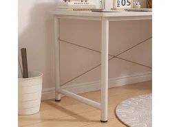 MESA DE COMPUTADOR PARA JOVENS MESA BRANCA MODERNA GRANDE 100 CM