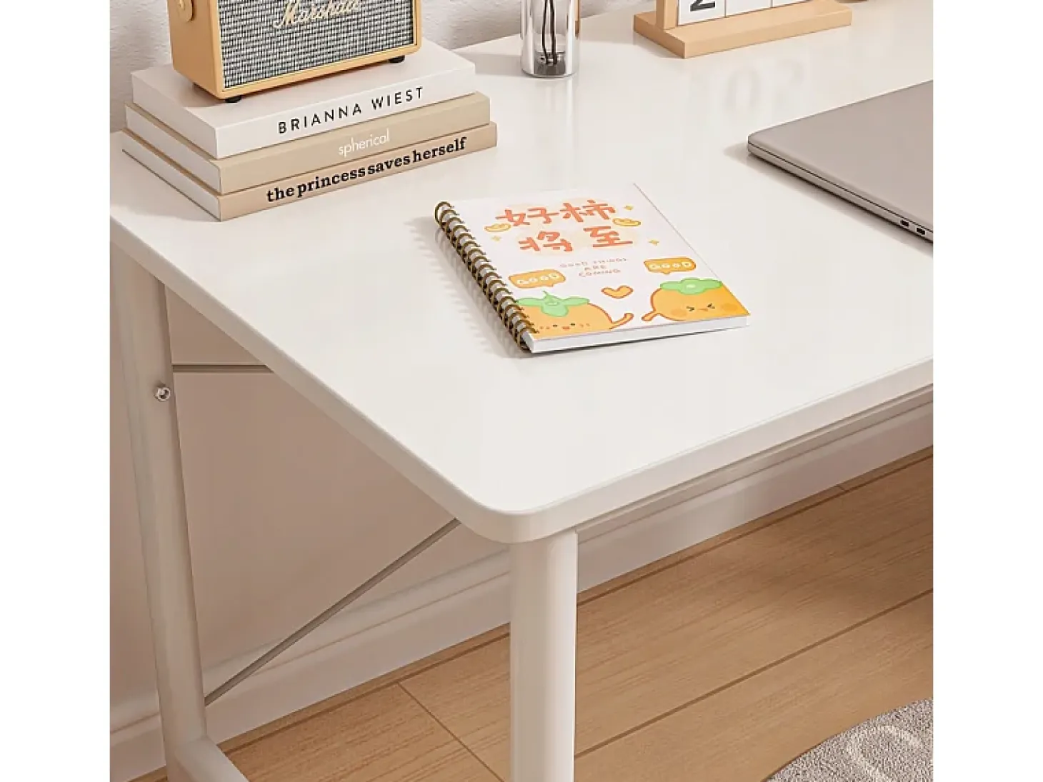 MESA DE COMPUTADOR PARA JOVENS MESA BRANCA MODERNA GRANDE 100 CM