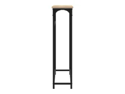 Mesa de console Carvalho Sonoma 75x19,5x75 cm Madeira projetada
