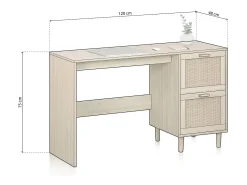 Mesa de estudo fabricada