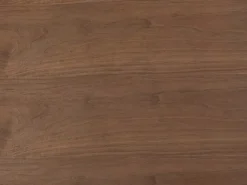 Mesa de jantar 6 lugares em MDF natural escuro - ANTELADA