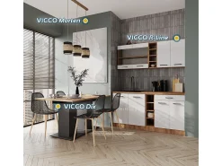 Mesa de jantar antracite 140x90x76 dix
