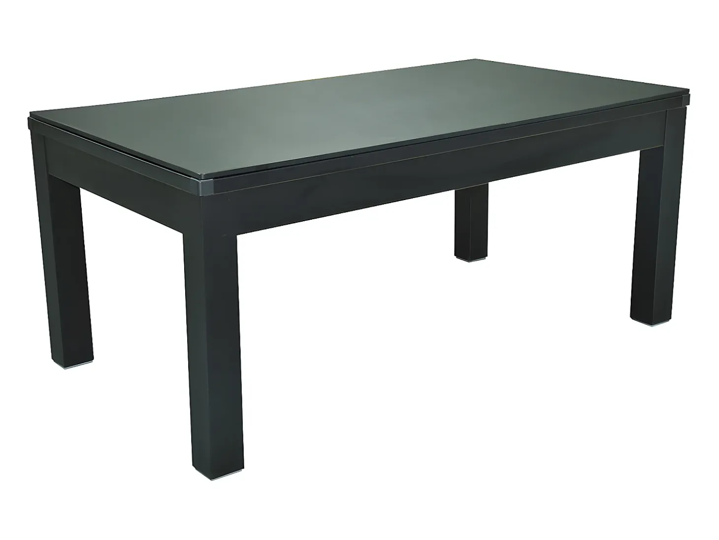 Mesa de jantar convertível em mesa de bilhar e de ping-pong - Preto - C180 cm - SOUSA