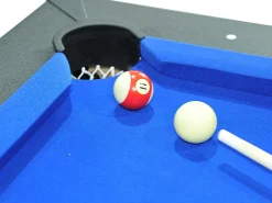 Mesa de jantar convertível em mesa de bilhar e de ping-pong - Preto - C180 cm - SOUSA