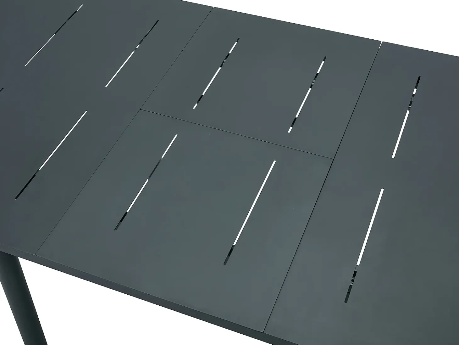 Mesa de jantar de jardim extensível em alumínio antracite - LOTTYS de MYLIA