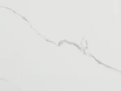 Mesa de jantar extensível em cerâmica e metal efeito mármore branco e preto MALATA de Pascal Morabito