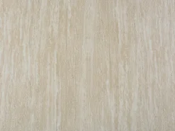 Mesa de jantar extensível 4 a 12 lugares em MDF efeito travertino bege - SIDRINA