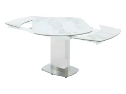 Mesa de jantar extensível. Cerâmica e aço. TALICIA