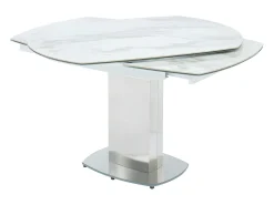 Mesa de jantar extensível. Cerâmica e aço. TALICIA