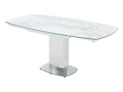 Mesa de jantar extensível. Cerâmica e aço. TALICIA