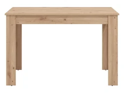 Mesa de jantar extensível para 4 a 6 pessoas - Cor natural clara - VENOLA