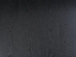 Mesa de jantar extensível 4 a 12 lugares em MDF preto - SIDRINA