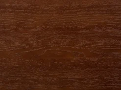 Mesa de jantar extensível para 4 a 10 pessoas com folheado de freixo - Natural escuro - PRISLA