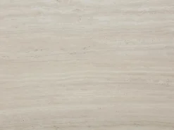 Mesa de jantar extensível para 6 a +12 pessoas em MDF - Efeito travertino bege - CLOEVA
