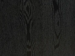 Mesa de jantar extensível 4 a 8 lugares em MDF e aço cor preto - KOMONI