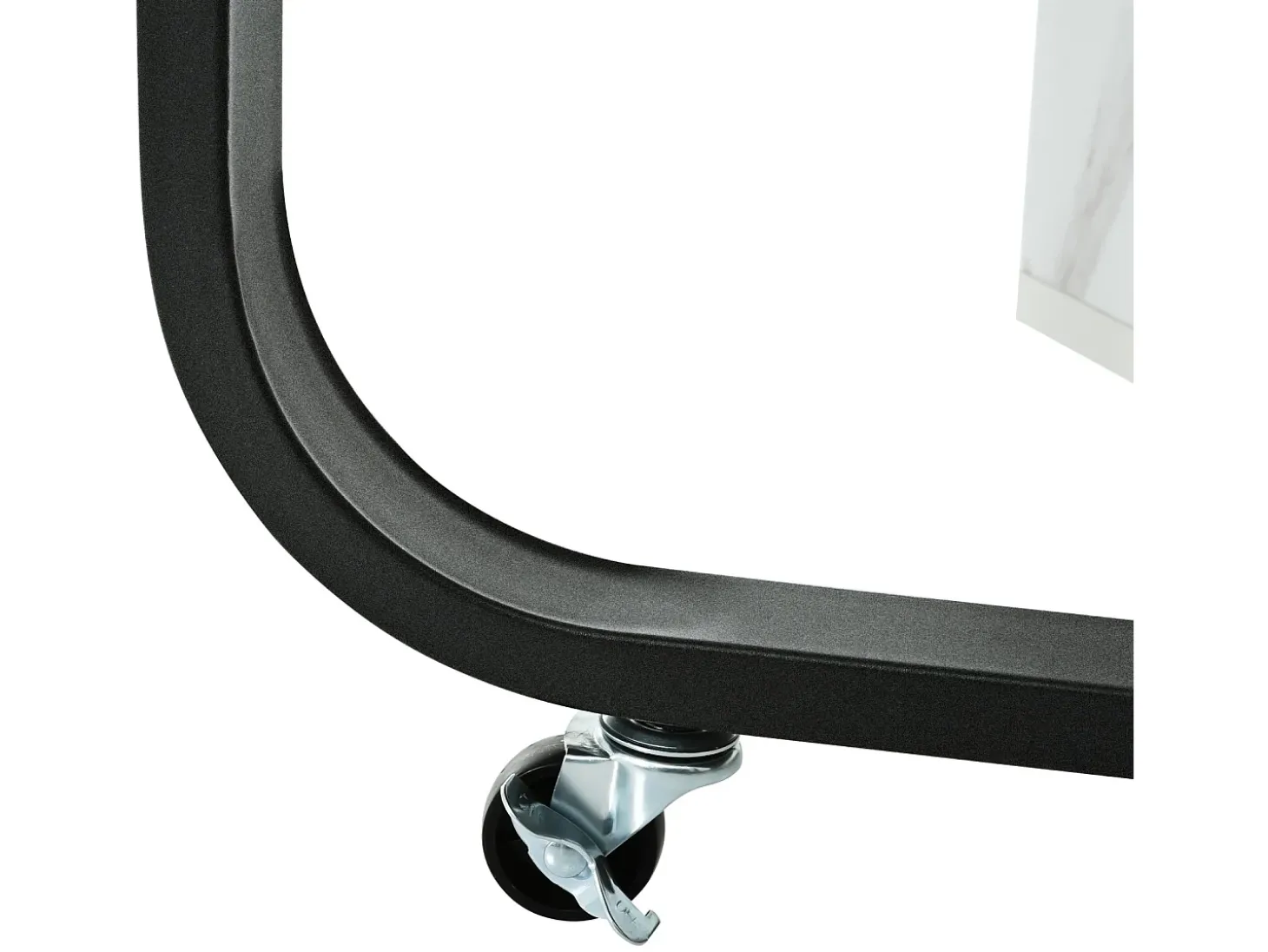 Mesa de jantar extensível e dobrável, com rodízios, 1 porta e 1 gaveta, mdf lacado branco, 150x80x76cm
