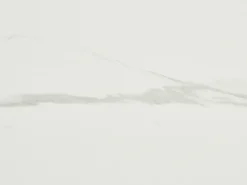 Mesa de jantar para 4 pessoas em cerâmica e folheado - Efeito mármore branco e natural - ANTALIZA