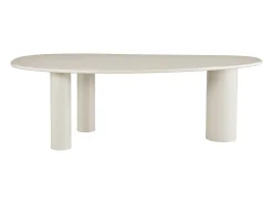 Mesa de jantar para 8 pessoas em MDF - Bege - OLASKO