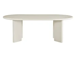 Mesa de jantar para 8 pessoas em MDF - Bege - MARUZA