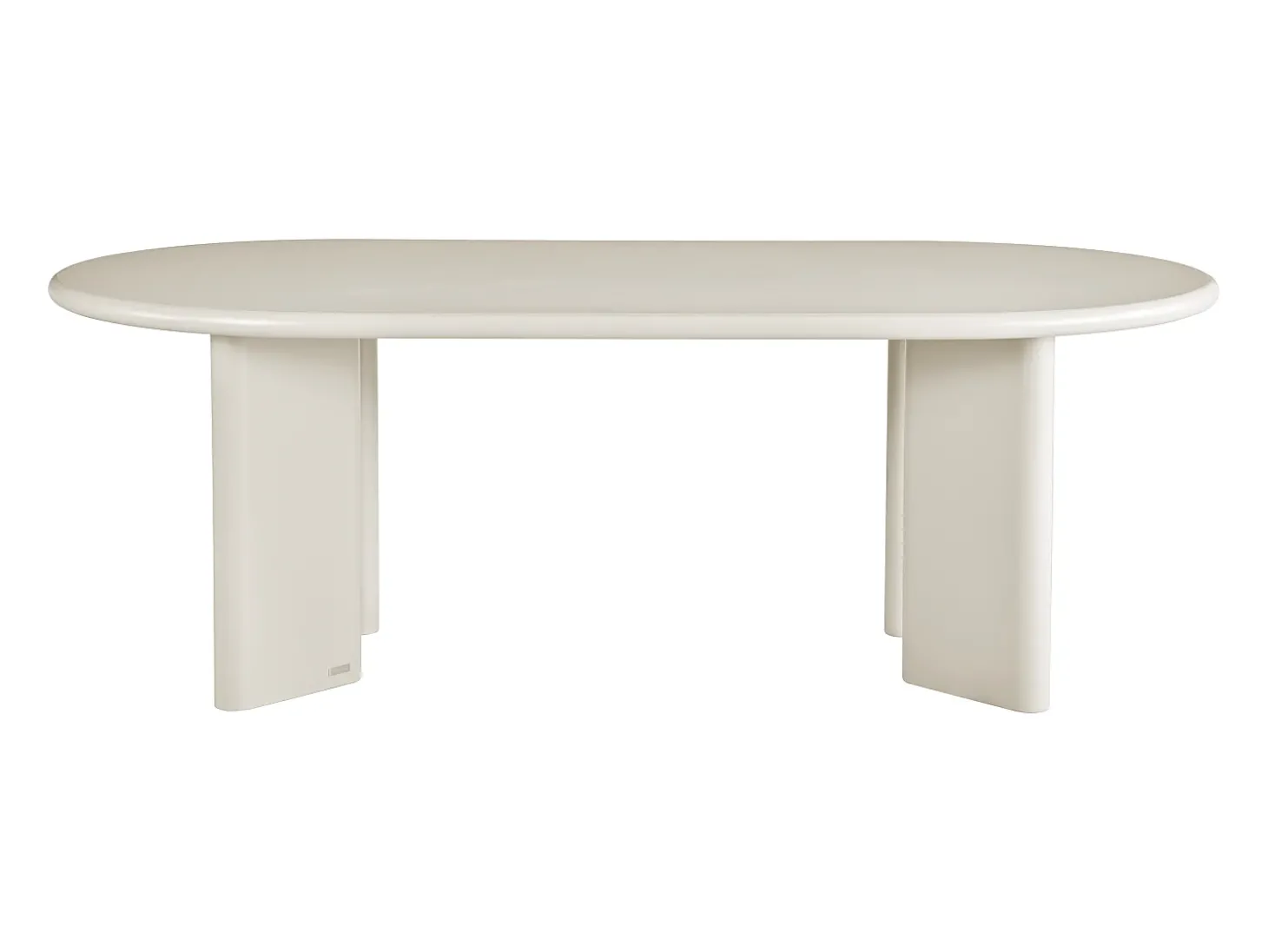Mesa de jantar para 8 pessoas em MDF - Bege - MARUZA