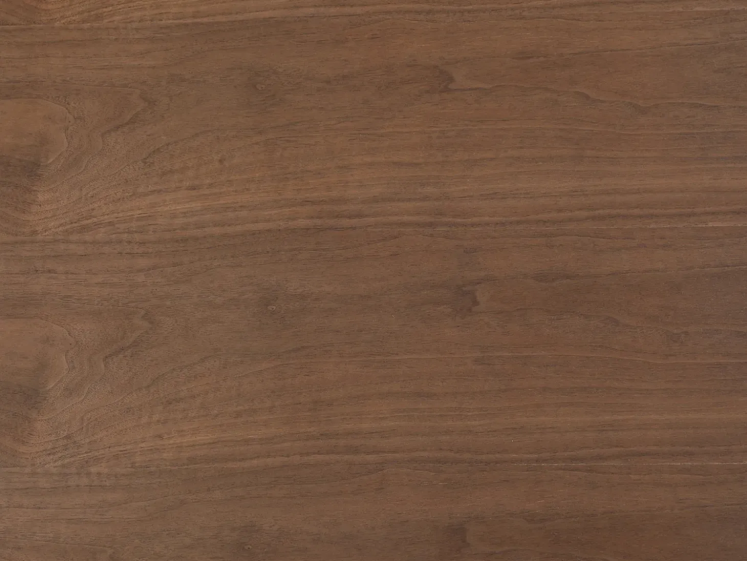 Mesa de jantar redonda 4 lugares em MDF natural escuro ANTALIZA