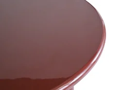 Mesa de jantar redonda para 4 pessoas em MDF - Bordeaux - LUKAVO