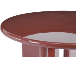 Mesa de jantar redonda para 4 pessoas em MDF - Bordeaux - LUKAVO