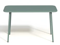 Mesa de jardim para criança em metal verde-amêndoa - POPAYAN